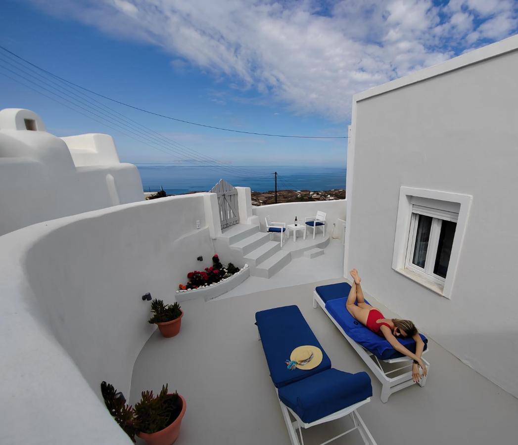 White Swallow Suite Santorini Vourvoúlos Exterior foto